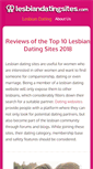 Mobile Screenshot of lesbiandatingsites.com